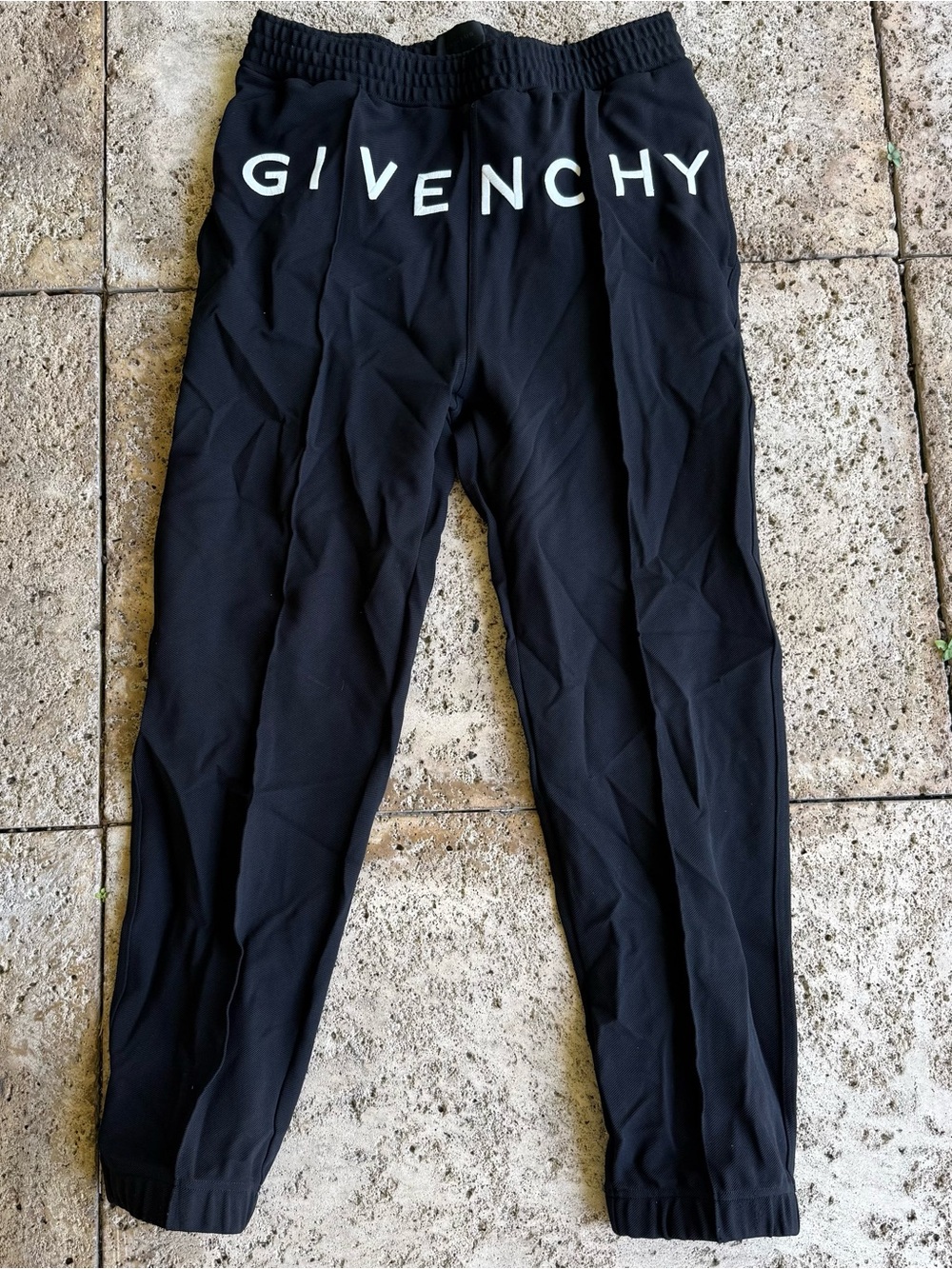 Givenchy Black Logo Joggers size XL